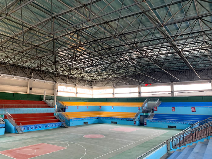 项城富川体育馆网架