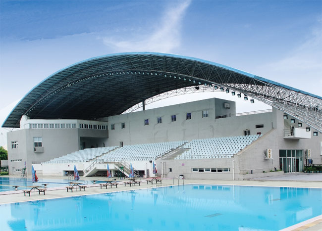 项城游泳馆网架